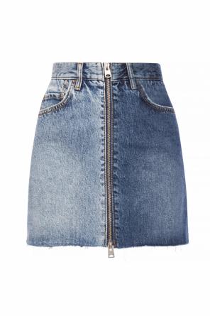 ‘lomo’ raw-trimmed denim skirt, zdjęcie 1 ‘lomo’ raw-trimmed denim skirt od AllSaints